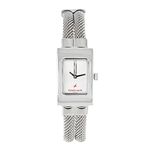 Fastrack Quartz Analog Silver Dial Stainless Steel Strap Watch for Girls-NR2049SM09