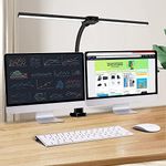 Double Head LED Desk Lamp, Locinoe 