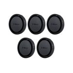 JJC Rear Lens Cap for Sony E Mount Lens (5 x Pack) [See Description for More Compatibility]