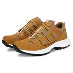 aRICS All Type Gym Running Fitness Climbing Mountain Adventure Cricket Baseball Basketball Shoes (TAN, Numeric_8)