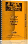 International Harvester Cub Cadet 1862 Lawn & Garden Tractor Kohler Engine Service Manual