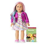 American Girl Truly Me - 18 Inch Truly Me Doll - Light Blue Eyes, Pastel Multicolor Hair, Light Skin with Warm Olive Undertones - DN88