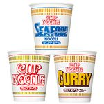 Nissin Japanese Cup Noodles Ramen Seafood Curry Soy Sauce 10pcs Set Japan Noodles