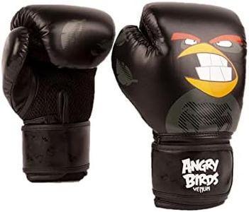 Venum Angry Birds Boxing Gloves - for Kids - Black, 8 oz