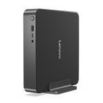 Lenovo IdeaCentre Mini 01Q8X10 – Copilot+ PC with Snapdragon X X1‑26‑100, 32GB LPDDR5x, 512GB PCIe 4.0 SSD & Adreno Graphics | Windows 11 Home – Luna Grey