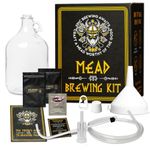 Modernday Essentials Viking Inspired Honey Wine Brewing Kit, 1 Gallon Reusable Honey Wine Brewing Kit, Brew Your Own Honey Wine at Home Starter Kit, Honey Wine Making Kit