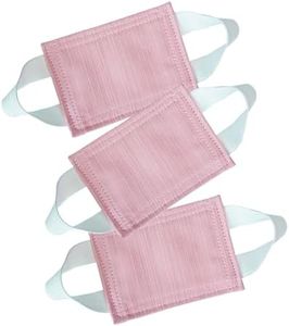 SLIFEOW Door Silencer, Quiet Door Closer Cushion, Padded Door Latch Cover for Nursery, Baby, Light Sleepers Noise Reduced Prevent from Locking for Toddler Safety - 4.1 x 3.1 inch, Pink, Pack-3