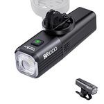 TOWILD BR1000 Bike Lights for Night Riding,1000 Lumen Lightweight Bike Front Light,Long Battery Life,Compatible with Garmin/GoPro Mount,3500mAh Rechargeable&Replaceable Battery,for Commuter Cyclists