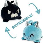 Tee Turtle Reversible Dragon Plushie, Blue/Black