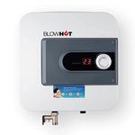 BLOWHOT 10-Ltr Storage Portable Electric Geyser - Free Installation With Kit|Water Heater|Bee 5 Star Rating|Anti Rust Glass Line Tank|Warranty - 5 Yrs On Storage Tank|2 Yrs On Heating Element