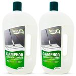 CamPure Camphor Surface and Floor Cleaner - 100% Organic - 1000ml (Pack of 2)