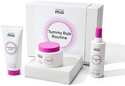 Mama Mio Tummy Rub Routine Pregnancy Gift Set | Ultimate Bump Care Protection | Stretch Mark Protection Kit | Omega Rich Skin Stretch Complex
