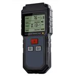 KEDILAKE Emf Meter, Battery Powered Electromagnetic Radiation Tester,Hand-Held Digital Lcd Emf Detector, Great Tester For Home Emf Inspections, Office, Outdoor And Ghost Hunting, Black