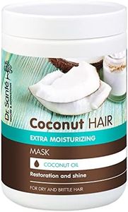 Dr. Sante Mascarilla Extra Hidratante De Aceite De Coco Para Cabello - Pelo Dañado Natural Sin Parabenos Dr. Sante 1000Ml