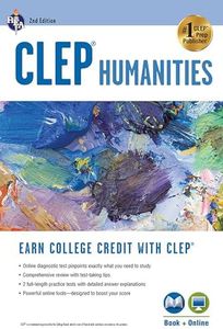 Clep(r) Humanities Book + Online