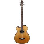 Takamine GB30CELH-NAT 4-String Acoustic-Electric Bass Guitar Left-Handed Acoustic Bass, Natural