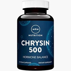 MRM Nutrition Chrysin 500mg | Hormone Balance | Promotes Healthy Testosterone Levels | Pure 5,7-Dihydroxyflavone | Gluten-Free + Vegan | 30 Servings