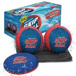 Activ Life Skip Ball, 2 Pack (Red, Blue), Water Skipping Ball, Skip Balls for Swimming Pools, Pool Ball and Pool Toy for Kids, Easter Basket Stuffer Gift for Kids