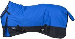 Tough 1 600D Turnout Horse Blanket with Snuggit Neck Royal 69