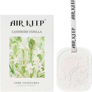 Airkeep Désodorisant Voiture Cashmere Vanilla, Parfum Voiture pour Tiroirs et Armoires, Parfum d'Ambiance, Parfum pour Voiture, Cadeaux pour Hommes et Femmes