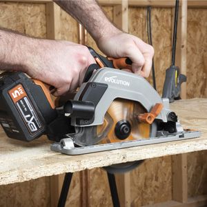 Evolution 18V Cordless Circular Saw – R165CCS-Li
