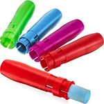 Sidewalk Chalk Holders Railroad Chalk Holder Jumbo Plastic Adjustable Chalk Clip Holder for Kids Teachers Students Office or Classroom (5 Pieces)