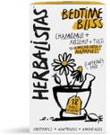 Herbalistas Bedtime Bliss Herbal Tea with Chamomile, Rosehip & Tulsi, Herbal Teabags for Calming | 18 Tea Bags