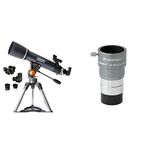 Celestron 22065 Astro Master 102AZ Refractor Telescope + Celestron Omni 2X Barlow Lens