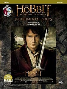 The hobbit: an unexpected journey - instrumental solos (clarinet) +cd (Pop Instrumental Solo)