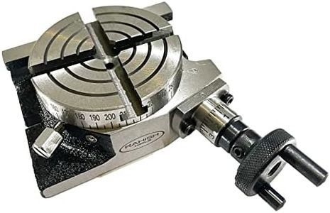 3" inches (75mm) 4 slots Horizontal and Vertical (H / V) Rotary Table for Milling Engineering Tools