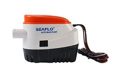 LIGHTEU®, 12V 750GPH Automatic Bilge Water Pump, 3A with built in float switch system, no separate float switch needed