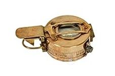 Vintage Compass Military Navigational Marine Brass Devices Pocket Nautical Navigational Instrument an