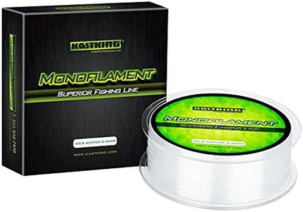 KastKing Premium Monofilament Fishing Line, Ice Clear,300Yds,15LB