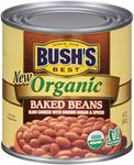 BUSH'S BEST Organic Baked Beans, 16 Ounce Can (Pack of 12)