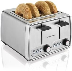 Hamilton Beach 4 Slice Modern Chrome Toaster