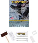 Tuff Toe Boot V2 Heavy Duty Protector Work Shoe Guard/Liquid Epoxy Shoe Repair Glue Adhesive, Brown, X-Large