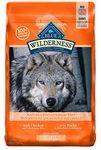 Blue Buffalo Wilderness High Protein Grain Free, Natural Adult Large Breed Dry Dog Food, Chicken 10.8kg bag - 24 lb, kibble