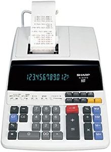 Sharp SHREL2615PIII Printing Calculator, 12-Digit, with Fluorescent Display, 8-7/10"x13"x1"