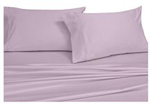 Solid Sheet Set, 100% Cotton, 300 Thread Count, Solid Sateen, Deep Pocket Sheets, By Royal Hotel