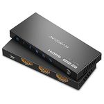 HDMI Splitter 1 in 2 Out 4K 60Hz 4:4:4, AVIDGRAM HDMI 2 Port Splitter with Copy, Downscaler, and Auto Mode for Dual Identical Display Support 1080p 120Hz HDR10, Compatible with Xbox, PS4 Pro, PS5