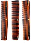 G.B.S 7 inch DCT All Purpose Tortoise Hair Combs. Dressing Combs Barber’s & Hairstylist Styling Combs Pack of 3