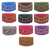 srishopify handicrafts Handmade Diwali Return Gifts For Women For Pooja Bulk Ethnic Purse For Girls Bridal Wallets Gifts Set Christmas Gift Set For Women Birthday Gift Pack Of 10