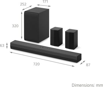 LG Bluetooth Soundbar – Wireless TV Audio Speaker