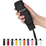 GAOYAING Compact Travel Umbrella with Case Sun&Rain Lightweight Small and Compact Suit for Pocket Black