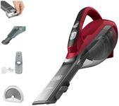 BLACK+DECKER Dustbuster Handheld Vacuum, Cordless, Chili Red (HLVA320J26)