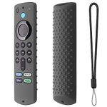 Silicone Protective Case for Fire TV Stick (3rd Gen) Third Generation 2021 Remote Control,Shockproof Soft Anti Slip Shockproof Remote Control Skin Sleeve Protector for Fire TV Stick Remote