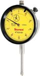 Starrett 3025-681 Dial Indicator, 0.01mm Graduation, 20mm Range