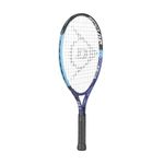 DUNLOP Tennis Racket FX Junior 21 Pre-Strung – Kids Power Racquet – Grip G000, blue