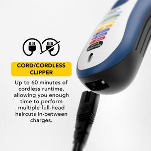 Wahl Colour Pro Cordless Haircut Kit – Rechargeable Hair Clipper Set