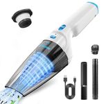 Milunho Handheld Vacuum Cleaner, 9500PA Car Vacuum Cleaner Cordless with Powerful Suction, Lightweight & Portable Car Cleaner for Car/Home/Pet (Blue)